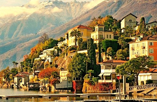 by Tambako the Jaguar on Flickr.Ascona on the shores of Lago Maggiore, Ticino, Switzerland.