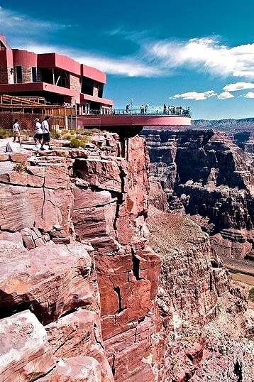 The Grand Canyon Skywalk, Arizona, USA