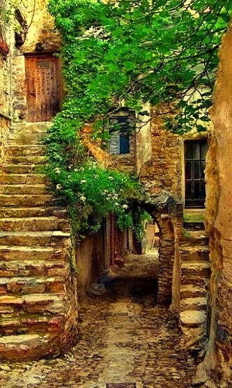 Ancient Passageway, Provence, France