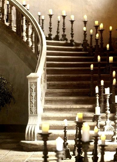 Candle Staircase, Haute Provence, France