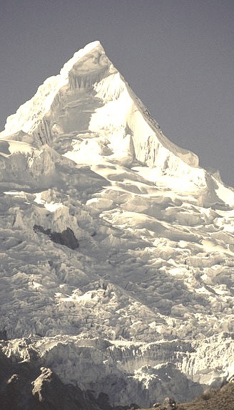 Alpamayo Peak in the Cordillera Blanca, Peru