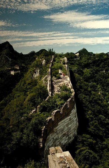 Nature taking over, The Great Wall at Jiankou, China