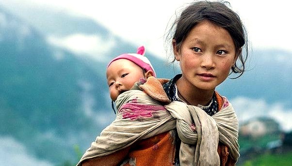 by mitchellk81 on Flickr.Children of the Mountains - Langtang region, Nepal.