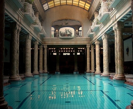 by paula soler-moya on Flickr.The Gellert Baths in Budapest, Hungary.