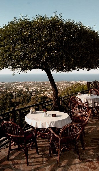 The Kybele Restaurant at Bellapais Monastery, Kyrenia, Northern Cyprus