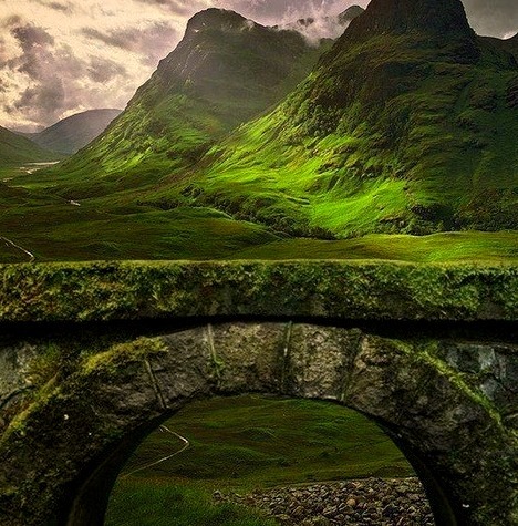 Ancient Bridge, Glencoe, Scotland
