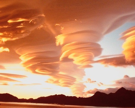 Cloud Swirls, Grytviken, South Georgia Island